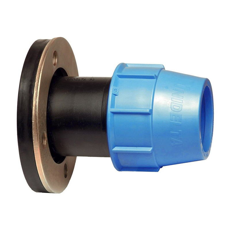 Перехід фланцевий із внутрішнім різьбленням 110x4`, 16 PN, поліпропілен